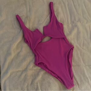 Pink One-Piece Swimsuit